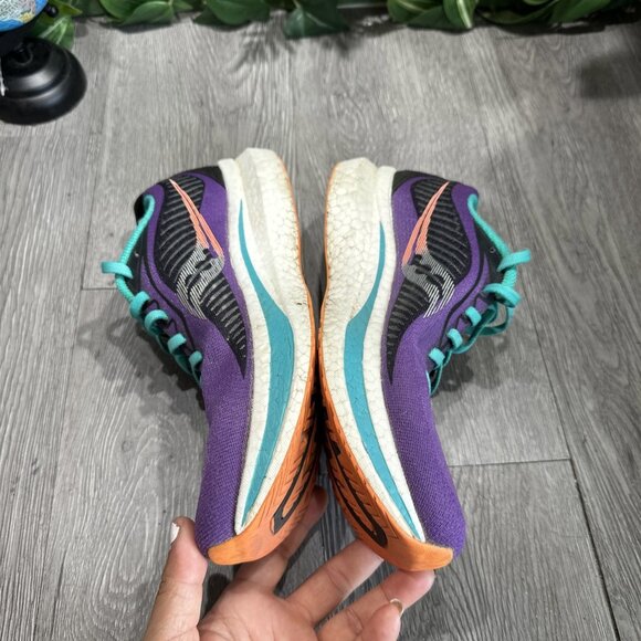 Saucony Shoes Endorphin Speed 2 Womens 8 Athletic Running Concord Jade Sneakers - Picture 8 of 9